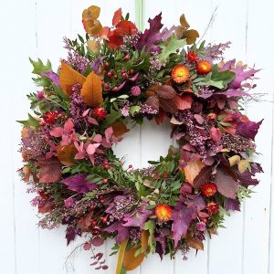 Autumn Door Wreath