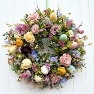Easter Door Wreath