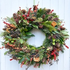 Festive Door Wreath